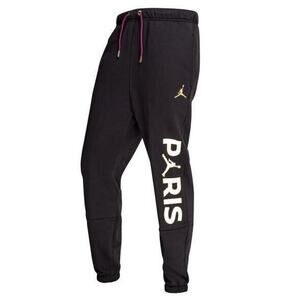 Jordan Boys Paris Graphic Fleece Saint Germain Sweatpants in Black M(10/12) $80